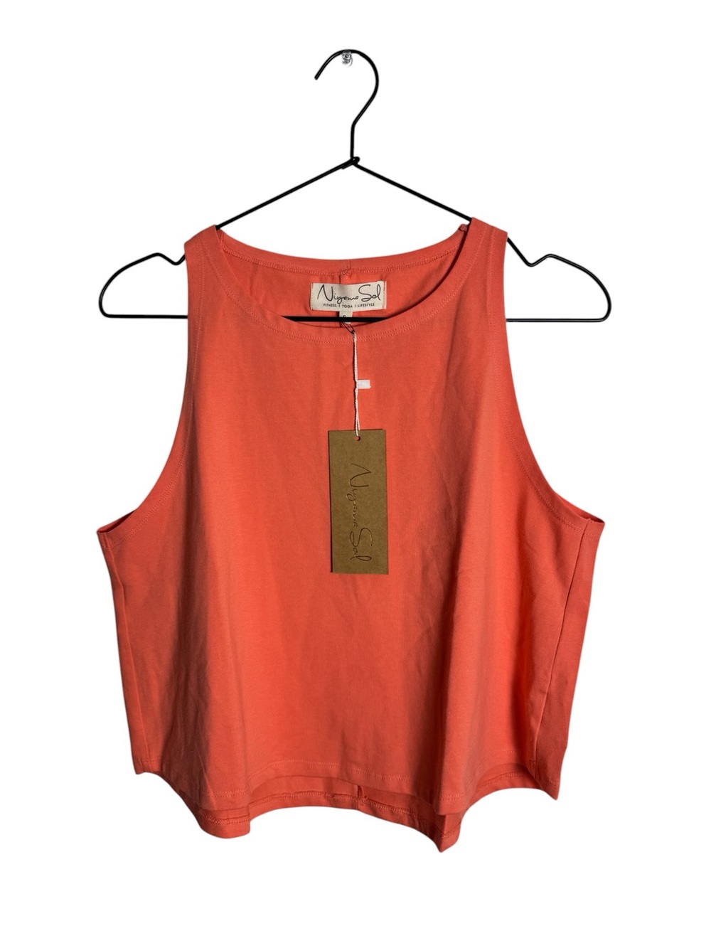 NWT Niyama Sol Swing Tank Top Coral Pink Small